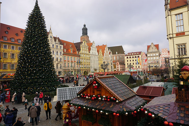 árbol de Navidad de Wroclaw