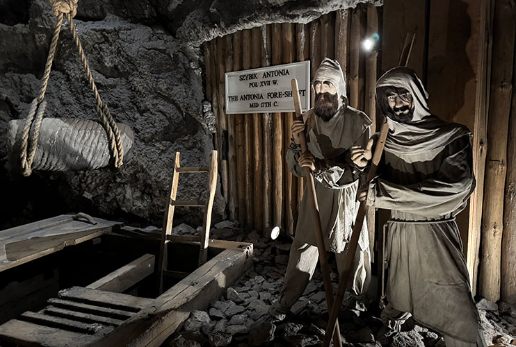 Visitando las minas de sal de Wieliczka