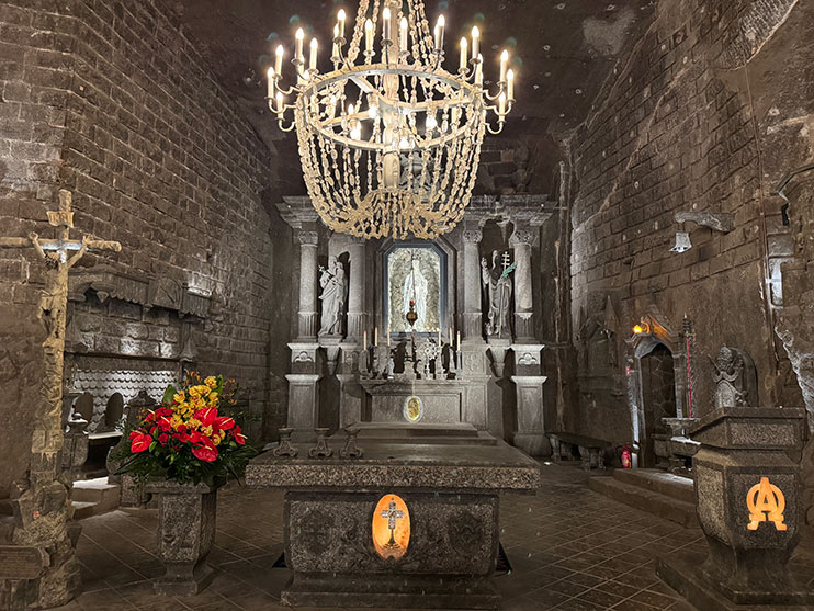 Minas de sal de Wieliczka