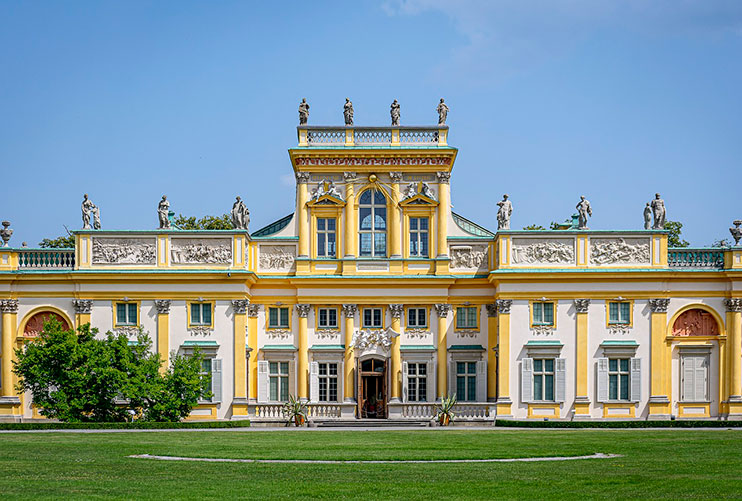 Palacio Wilanow Varsovia