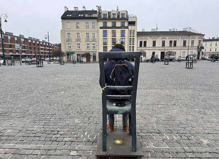 Qué ver en Cracovia: Plaza de los Héroes del Gueto