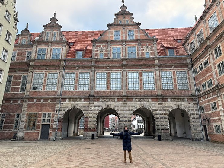 Puerta verde Gdansk