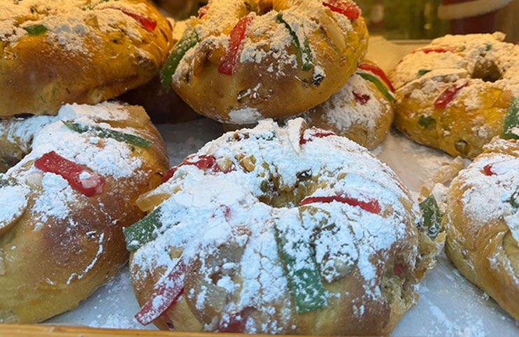 Qué comer en Oporto en Navidad: bolo rei