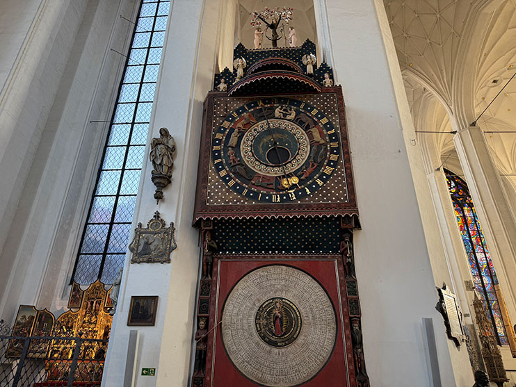 Qué ver en Gdansk: reloj astronómico