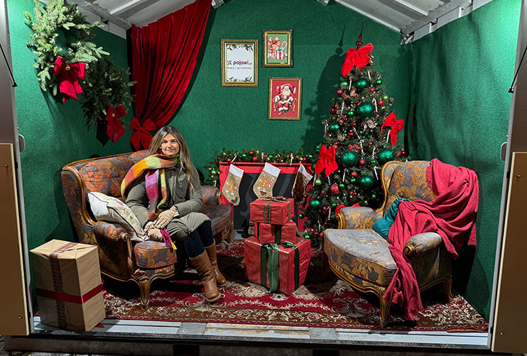 Cabañas navideñas en Wroclaw