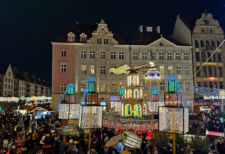 Wroclaw en Navidad