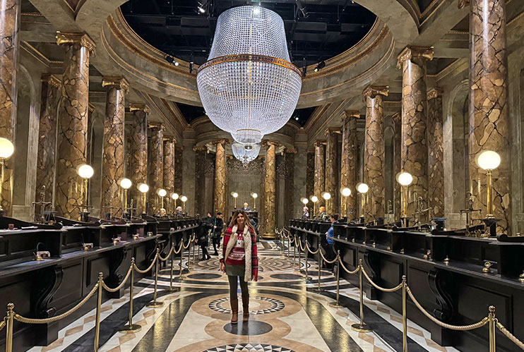 Gringotts Bank en los estudios Harry Potter en Londres