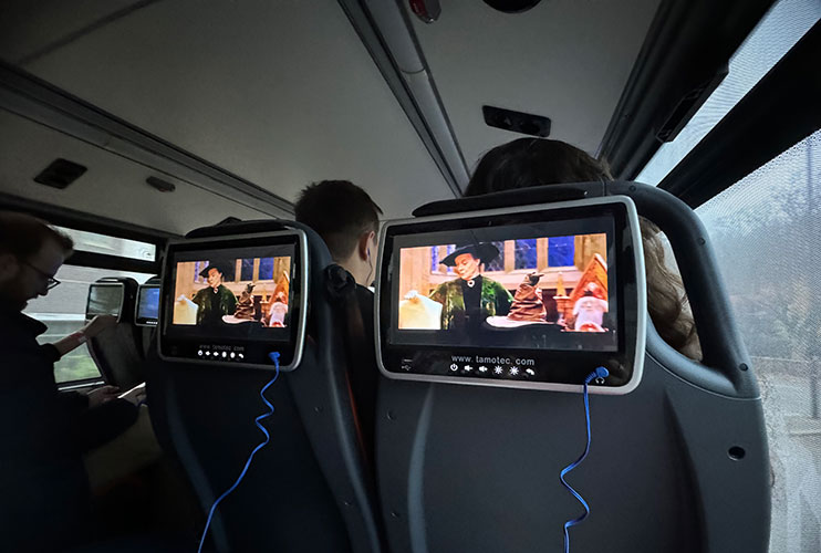 Bus del tour a los estudios Harry Potter