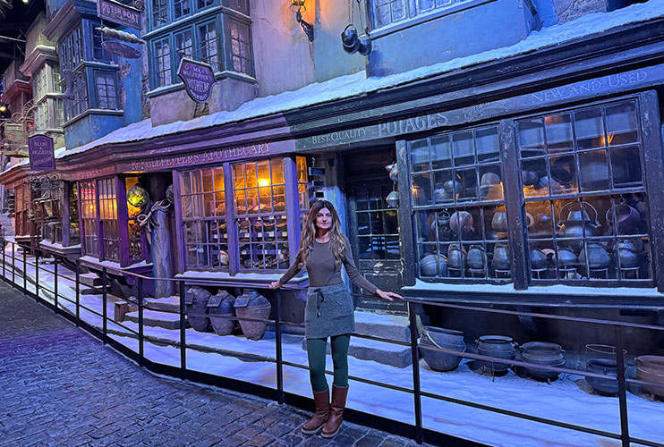 Callejón Diagon en los estudios Harry Potter en Londres