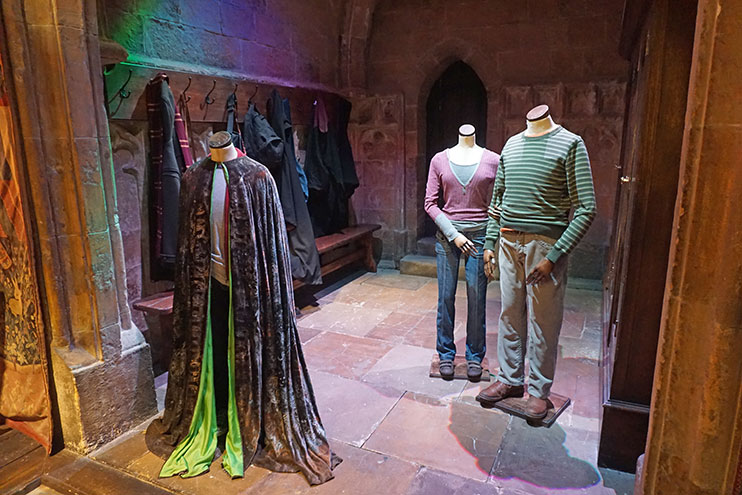 Capa invisible de Harry Potter en Londres