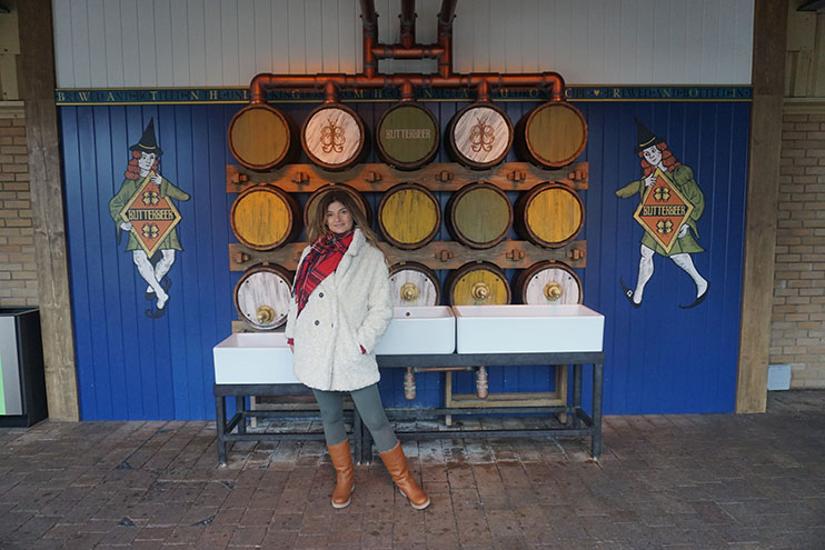 Cerveza de mantequilla en los estudios Harry Potter en Londres