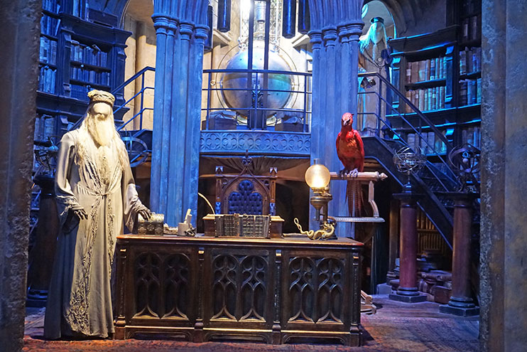 Despacho del profesor Dumbledore