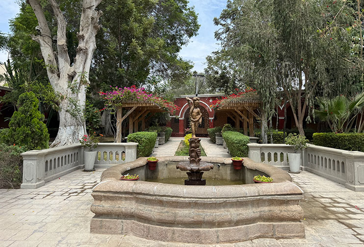 Nuestro hotel en Huacachina