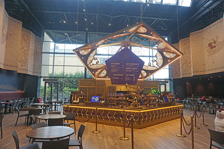 Dónde comer en los estudios de Harry Potter en Londres