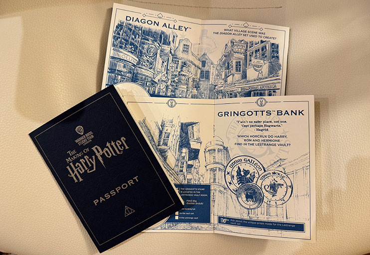 Pasaporte de Harry Potter
