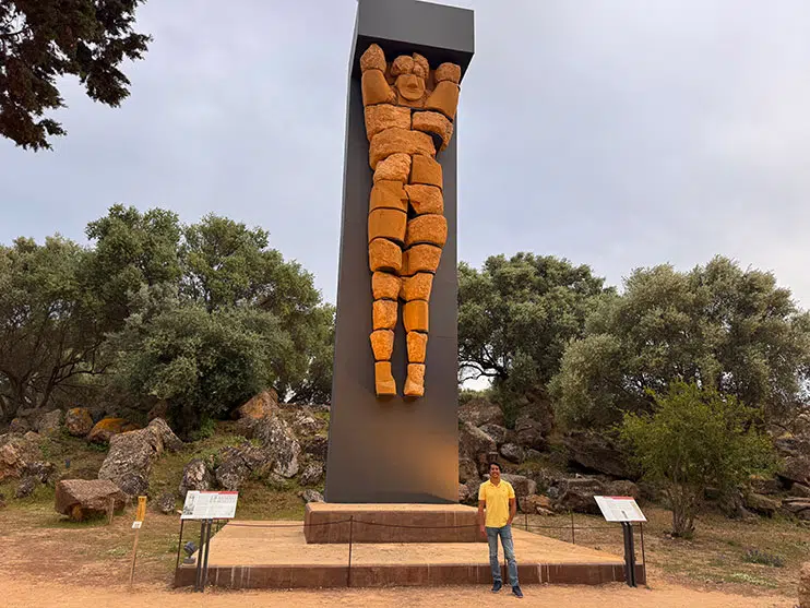 Telamones en Agrigento