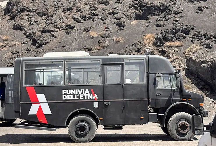 Tour en 4x4 al volcán Etna