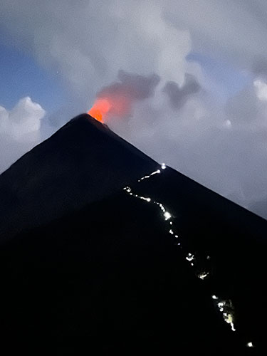 Cómo subir al volcán Acatenango