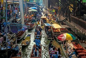 Mejores mercados flotantes de Bangkok