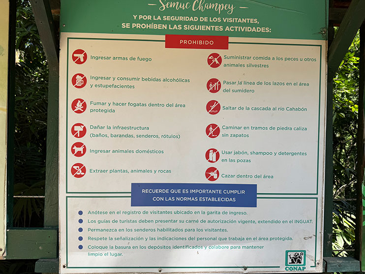 Consejos para visitar Semuc Champey