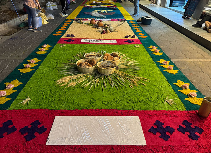 Alfombras de Semana Santa en Panajachel