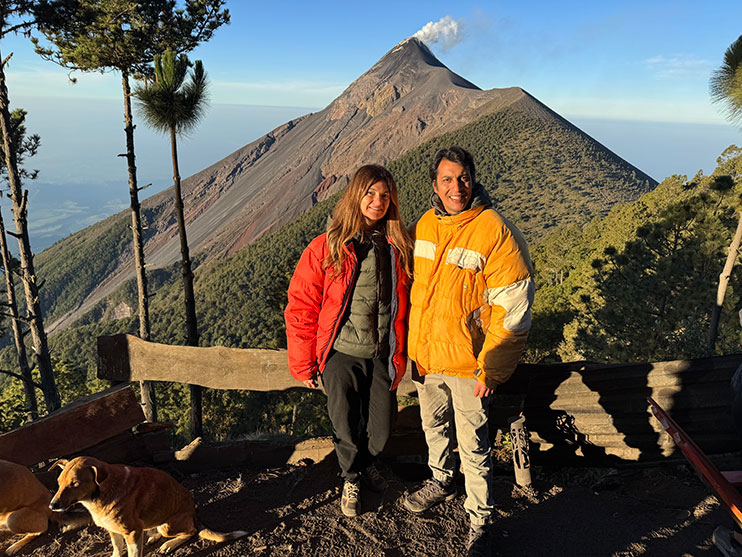 Ropa para el volcán Acatenango