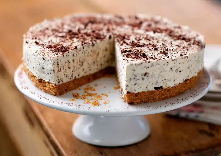 Irish cream cheesecake