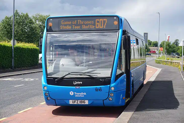 Bus a los Estudios Juegos de Tronos Blefast