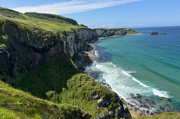 Vistas desde el puente de Carrick a Rede