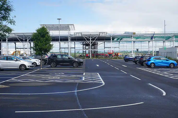 Parking de los Estudios Juegos de Tronos Blefast