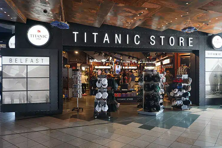 Tienda del museo del Titanic