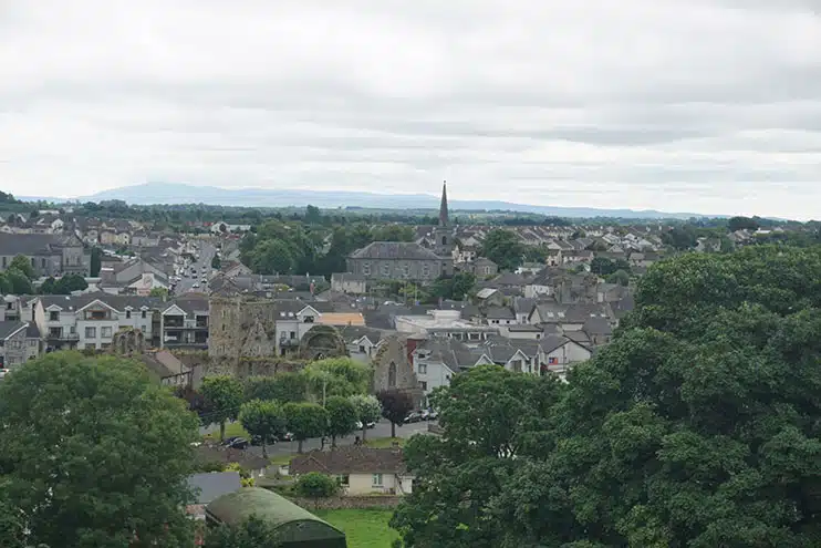 Vistas desde Rock of Cashel