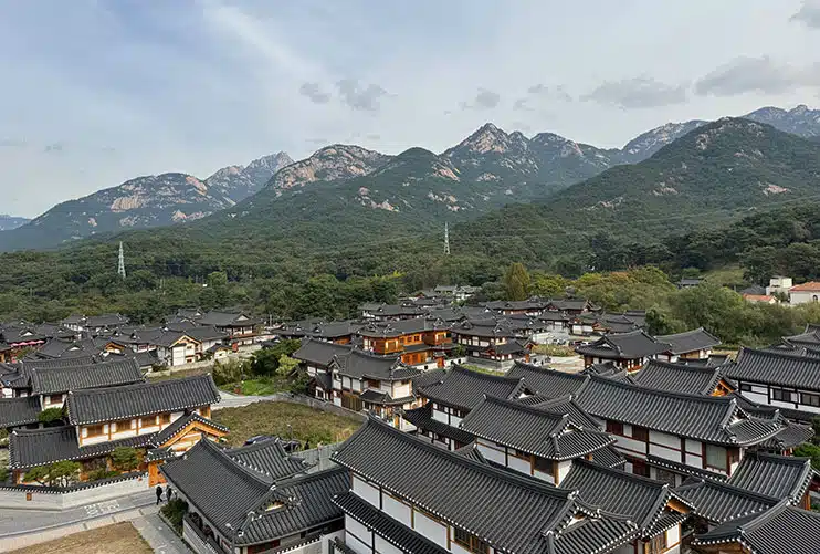 Vistas de Eungpyeong hanok village