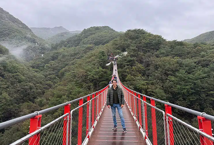 Gamaksan Suspension Bridge