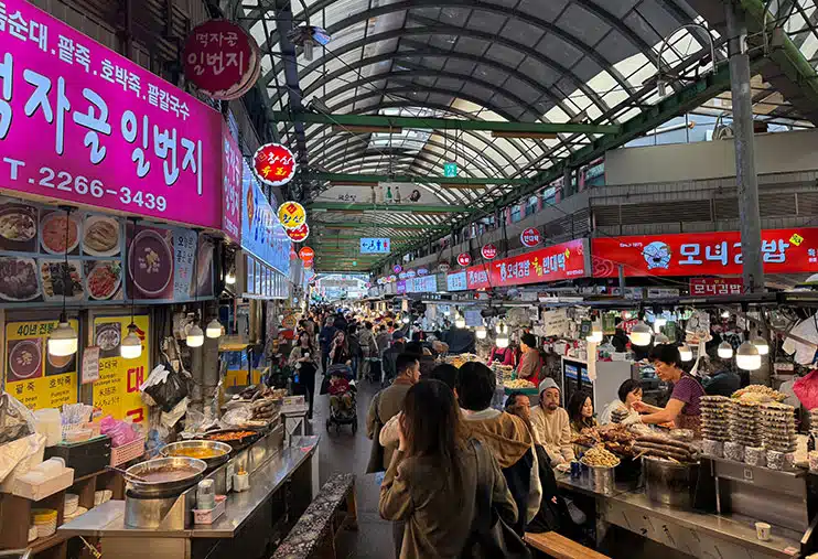 Qué hacer en Seul: Gwangjang market