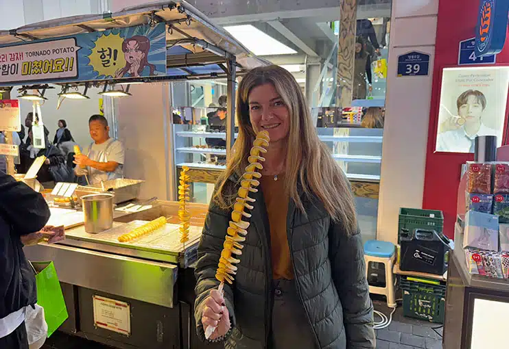 Mercado nocturno de Myeongdong