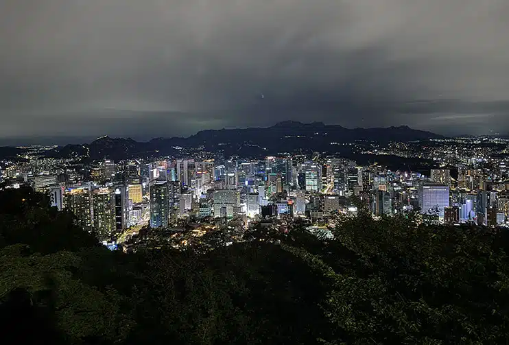 Vistas desde el Parque Namsan