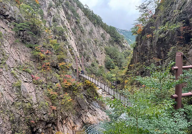 Consejos para visitar el parque de Seoraksan
