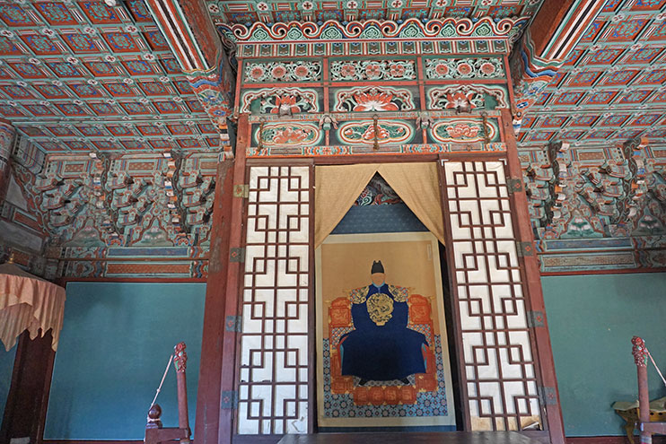 Retrato del Rey Taejo en Jeonju