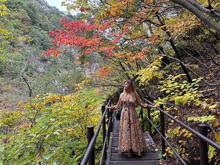 Otoño en Corea de Sur Seoraksan