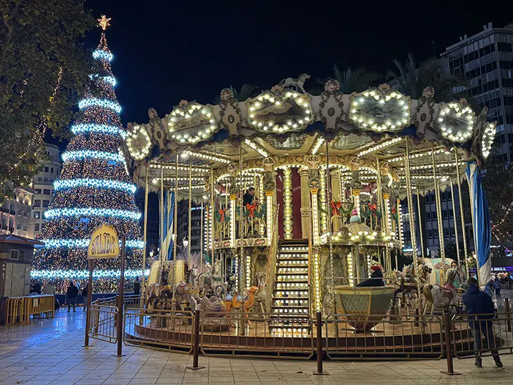 Valencia en Navidad