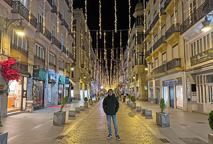 Iluminación navideña en Valencia
