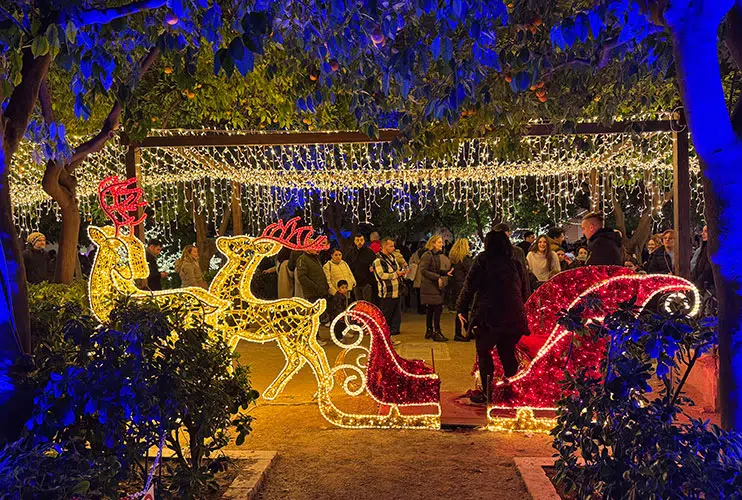Luces navideñas de Valencia